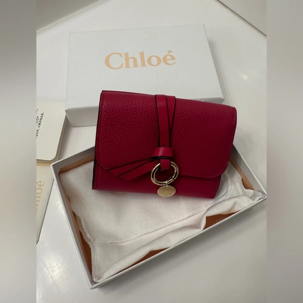 NWT Authentic Chloe SMALL TRI FOLD wallet - Picture 5 of 12